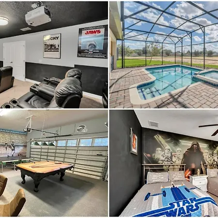 Dream Vacation Villa - Pool, Theater, And Game Room